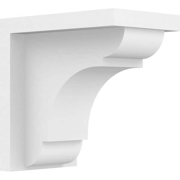 Ekena Millwork Standard Bryant 5 in. W x 8 in. H x 8 in. D Signature Urethane Polyurethane Bracket