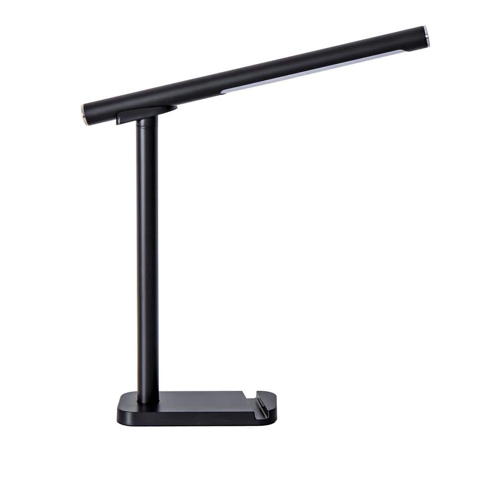 14 in. Cordless LED Desk Lamp, Magnetic Detachable Head, Rechargeable Dimmable Reading Light with Phone Stand, Black price history on PriceWatchPro