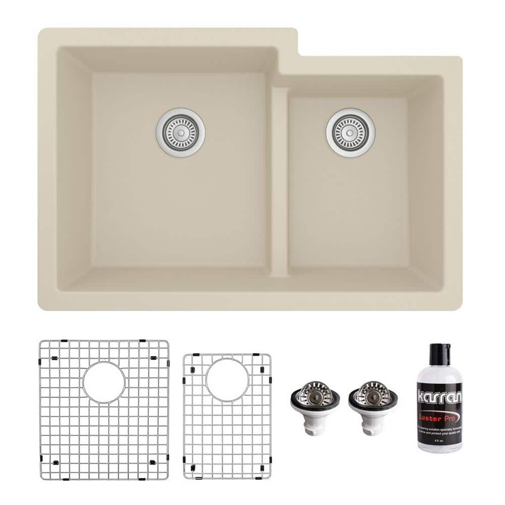 Karran 16-Gauge Stainless Steel 25 in. Single Bowl Drop-In Kitchen Sink  with Grid and Basket Strainer EL-30-PK1 - The Home Depot