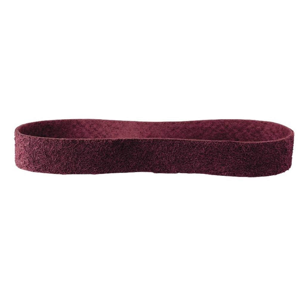 1/2 in. x 18 in. Medium Non-Woven Polishing Belt (5-Pack) price history on PriceWatchPro