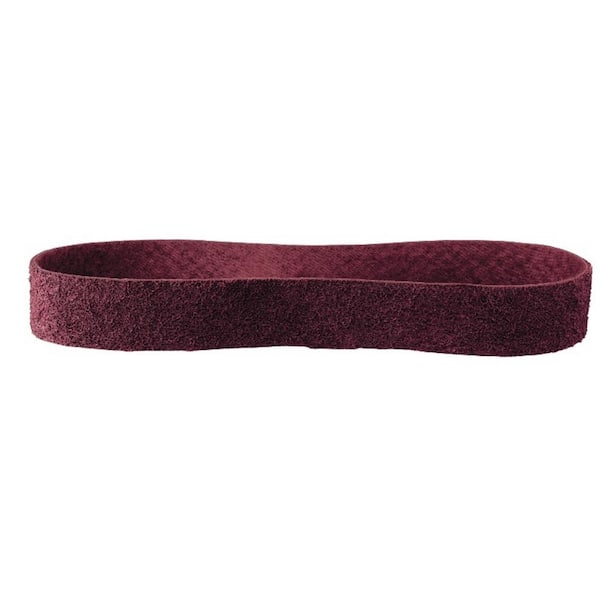 1-1/4 Cotton Belt Webbing @ Yard - Burgundy