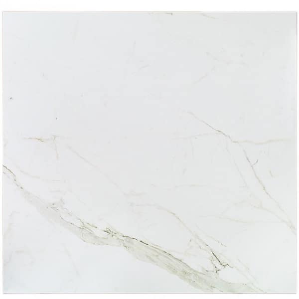 Ivy Hill Tile Stazzema Calacatta 4 in. x 8 in. x 10 mm Matte Porcelain Floor and Wall Tile Sample
