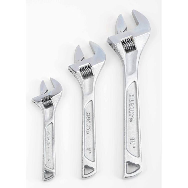  Adjustable Wrench Set (3-Piece)