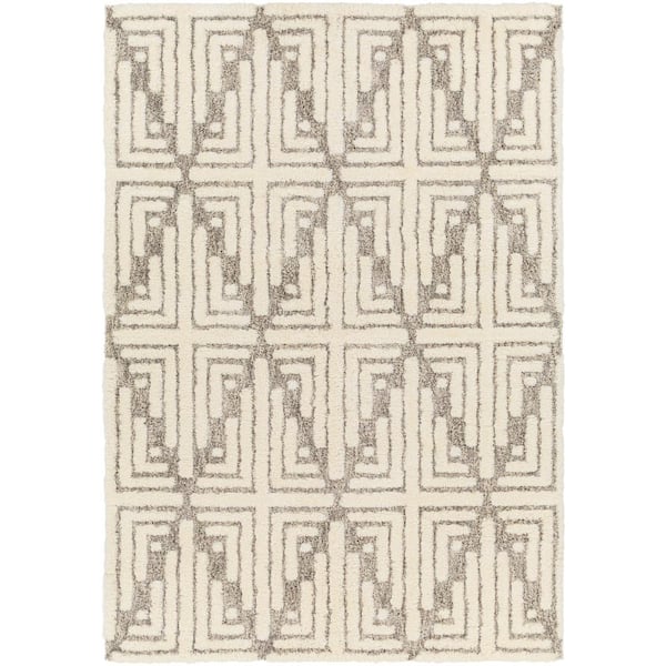 Artistic Weavers Florida Gray/Butter 7 ft. x 9 ft. Moroccon Indoor Area Rug