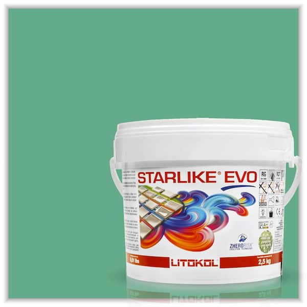 The Tile Doctor Glamour Collection 420 Verde Prato Starlike EVO Epoxy Grout