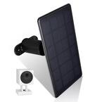 Black Solar Panel Compatible with Wyze Cam Outdoor Efficient Solar Power (Wyze Cam Not Included) (1-Pack)