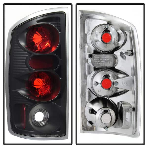 Dodge Ram 02-06 1500 / Ram 2500/3500 03-06 Euro Style Tail Lights - Black