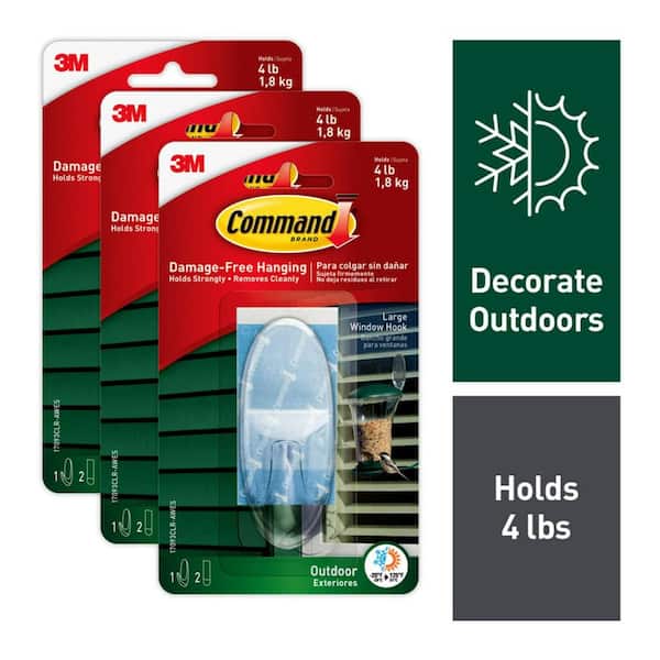 Outdoor Command Hooks & Strips by 3M