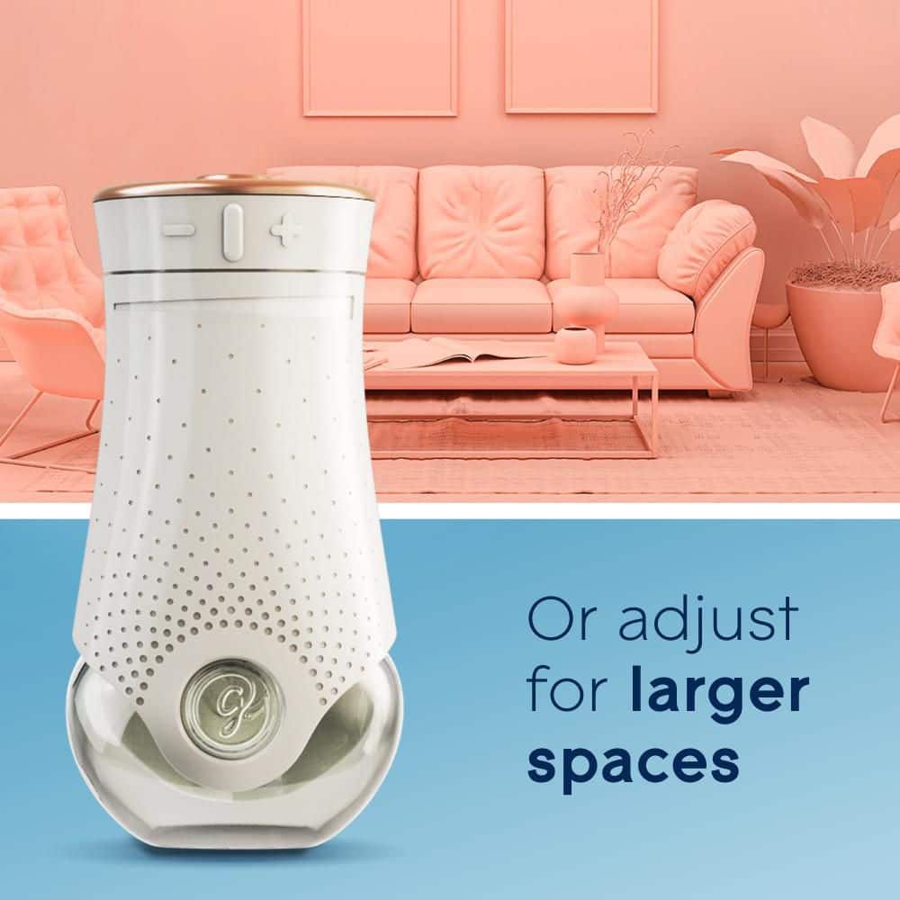 White Adjustable Scented Oil Air Freshener Warmer, 2-Pack