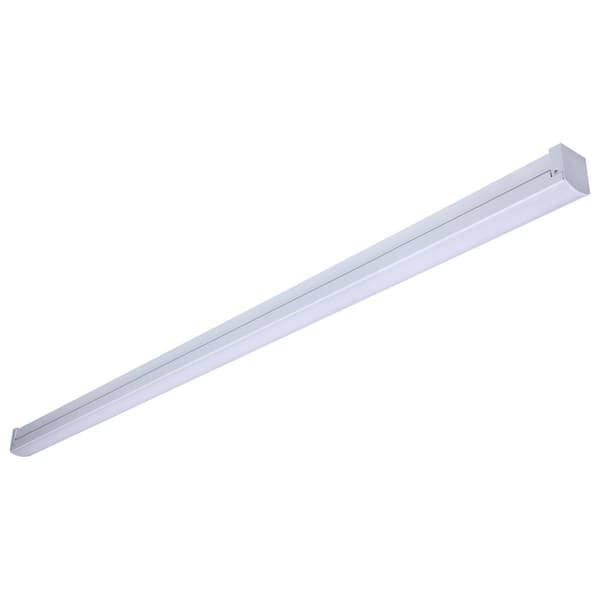SATCO 4 ft. 175-Watt Equivalent Integrated LED White Strip Light Fixture, 120 Volts