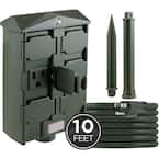 6-Hour Outdoor Photocell Yard Stake Timer with 10 ft. Power Cord, Green