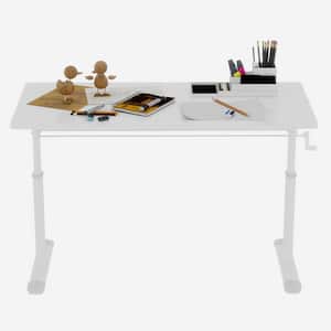 Noble House Dunford 31.5 in. Rectangle Grey Plus White Wood and Metal ...