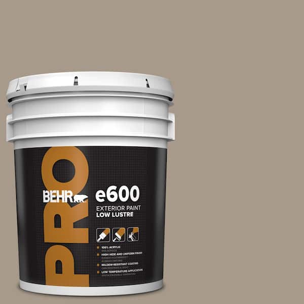 BEHR PRO 5 gal. #BXC-10 Warm Stone Low Luster Exterior Paint