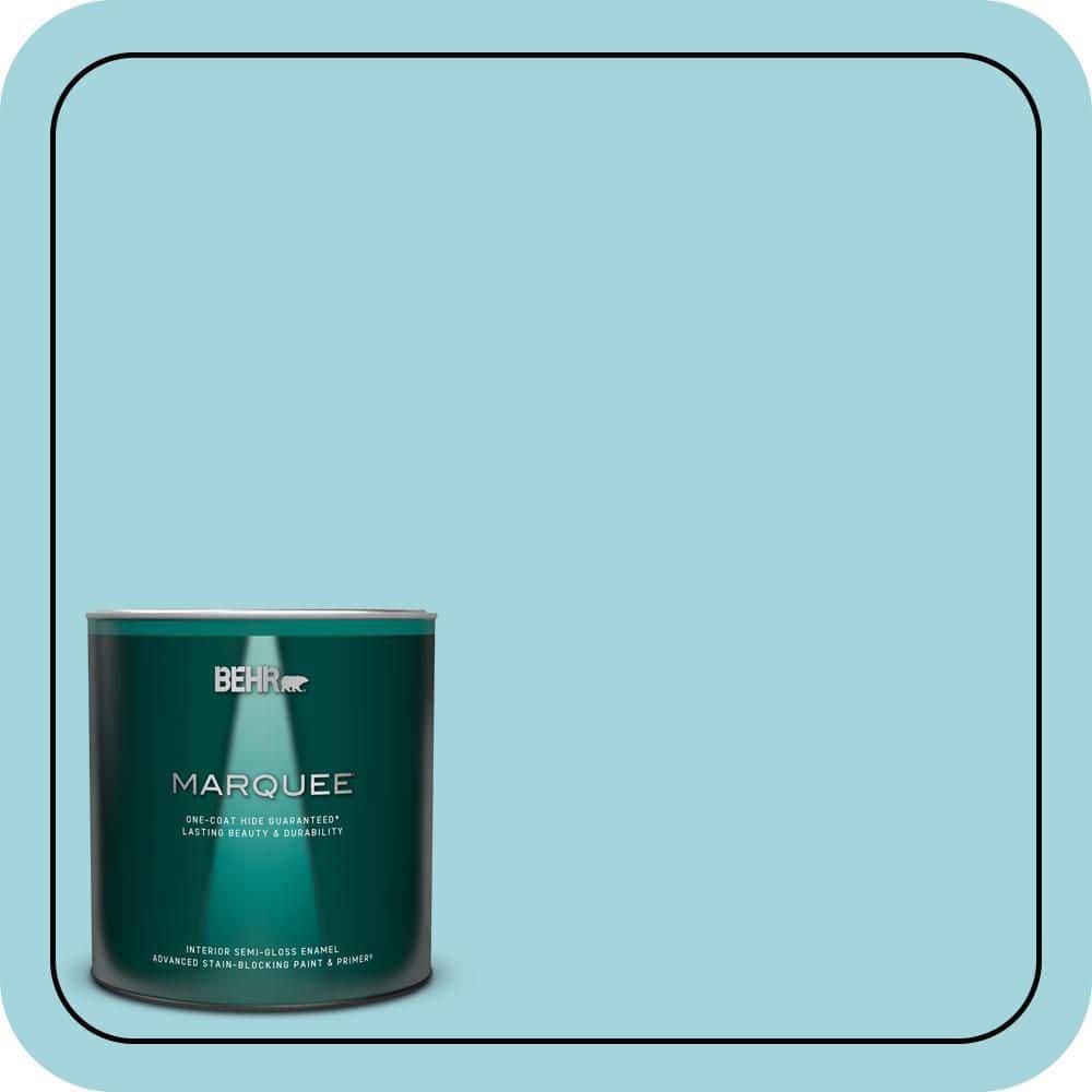 1 qt. #M470-3 Midwinter Mist Semi-Gloss Enamel Interior Paint & Primer price history on PriceWatchPro