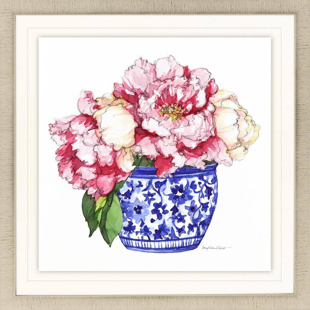 1 Piece Framed Graphic Print Plants & Flowers 32.00 in. x 32.00 in.