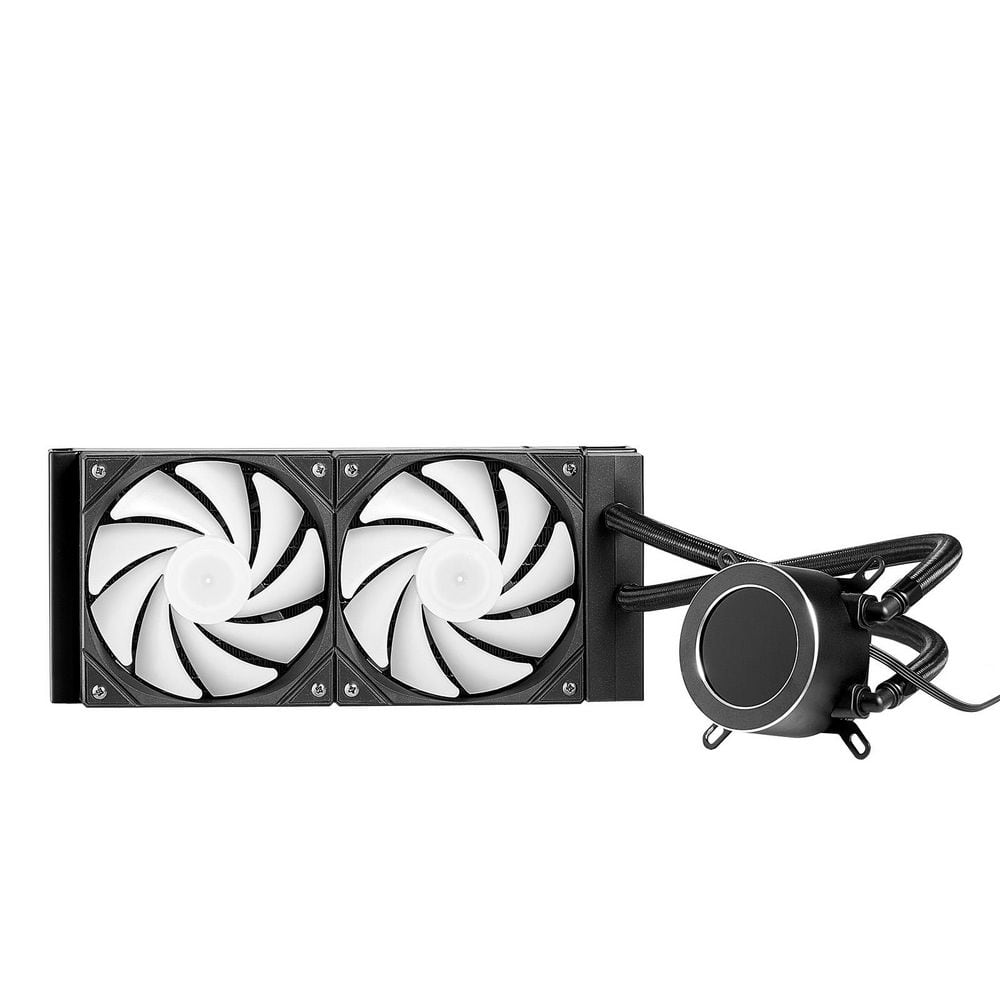 Amucolo CPU Liquid Cooler AIO CPU Water Cooler with ARGB Light & 120 mm PWN Fans