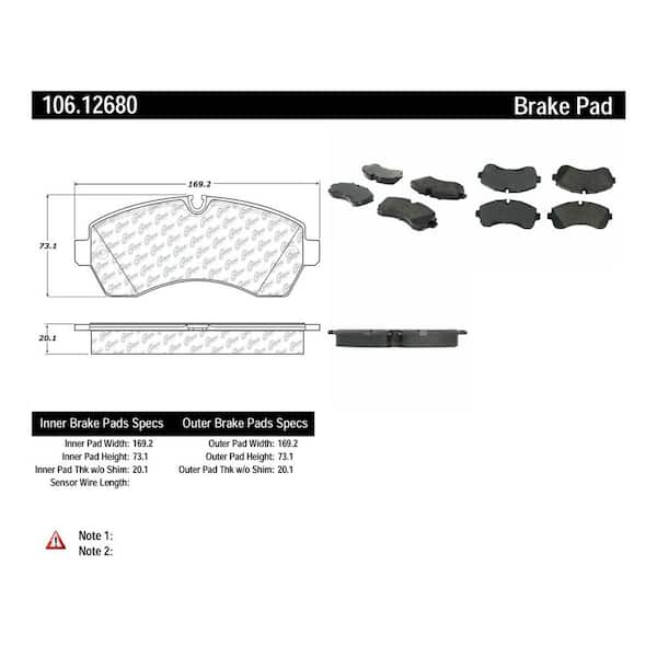 Centric Parts Disc Brake Pad Set