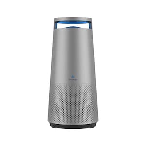 Sciaire Mini Plus HEPA 231 sq. ft. HEPA-True Tower Air Purifier in Grey with PlasmaShield Technology WiFi-Enabled
