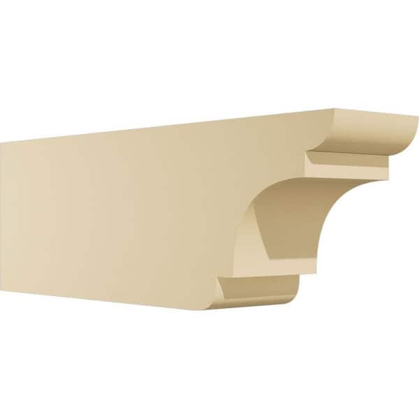 Ekena Millwork Standard New Brighton 5 in. W x 8 in. H x 24 in. D Polyurethane Rafter Tail Outlooker
