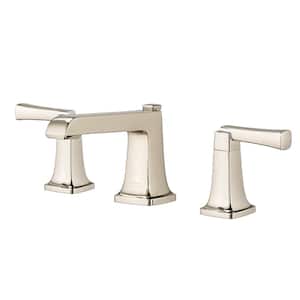 Townsend 8 in. Widespread 2-Handle Bathroom Faucet in Polished Nickel