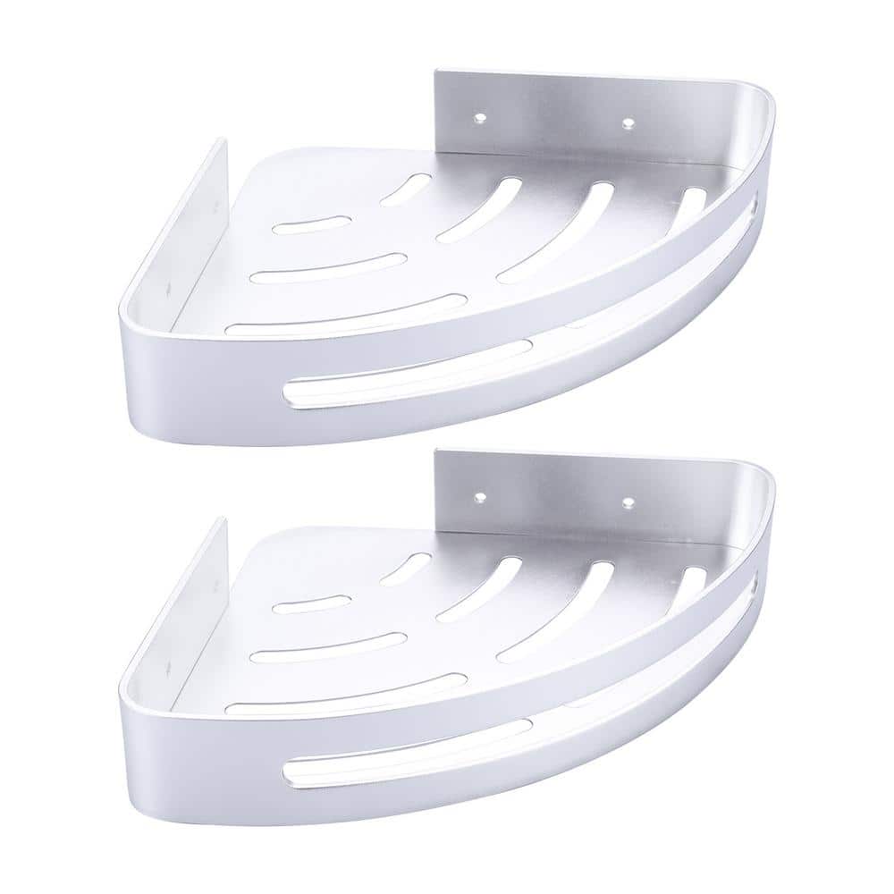 Wall Mounted Shower Caddy Basket in Brushed Nickel 2-Packs price history on PriceWatchPro