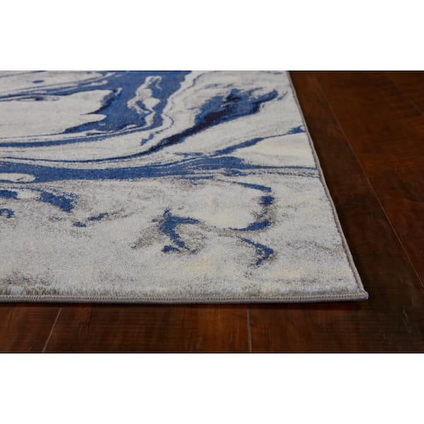 Lola Blue 7 ft. x 10 ft. Area Rug
