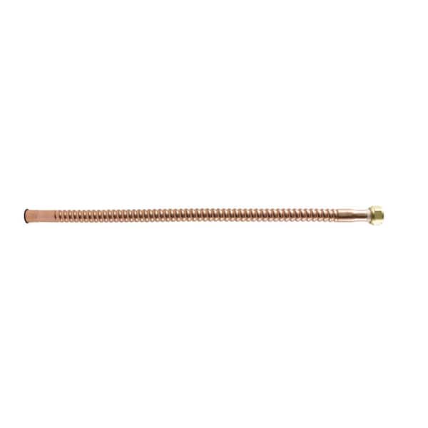 3/4 in. Sweat x 3/4 in. FIP x 15 in. Copper Water Heater Connector 3/4 in. Sweat x 3/4 in. FIP x 15 in. Copper Water Heater Connector