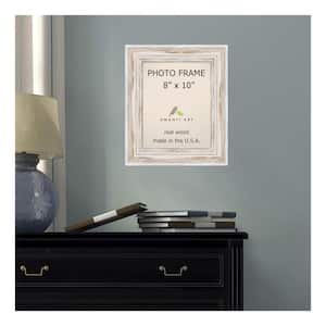 Alexandria 8 in. x 10 in. Whitewash Picture Frame