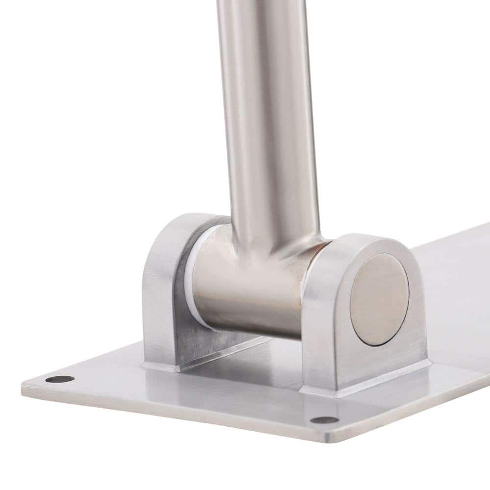 Stainless Steel 30-Inch Flip-Up Wall Mount Grab Bar