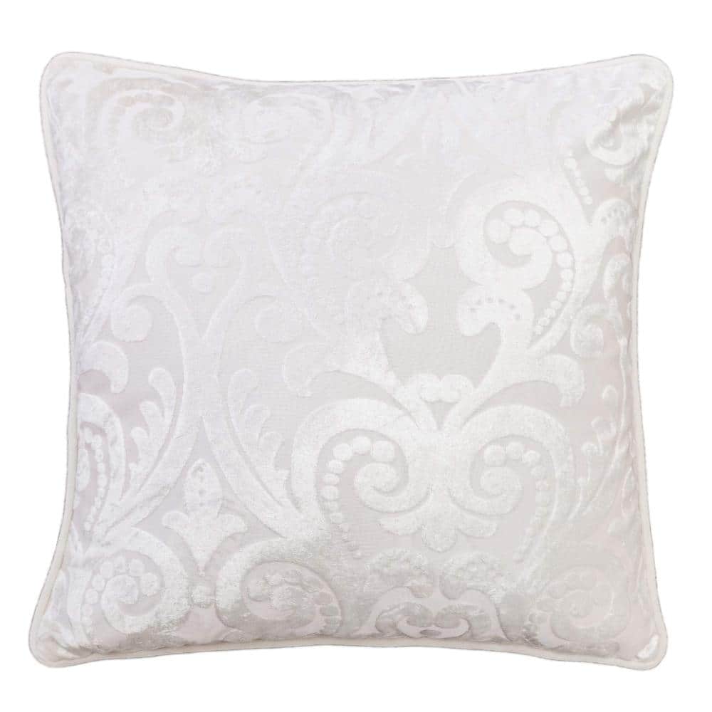 Lianne Ivory Geometric Polyester 20 in. x 20 in. Throw Pillow price history on PriceWatchPro