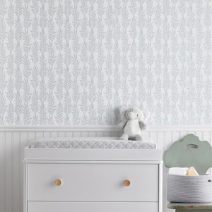 Vine Gray Non-Pasted Wallpaper Roll (Covers 52 sq. ft.)