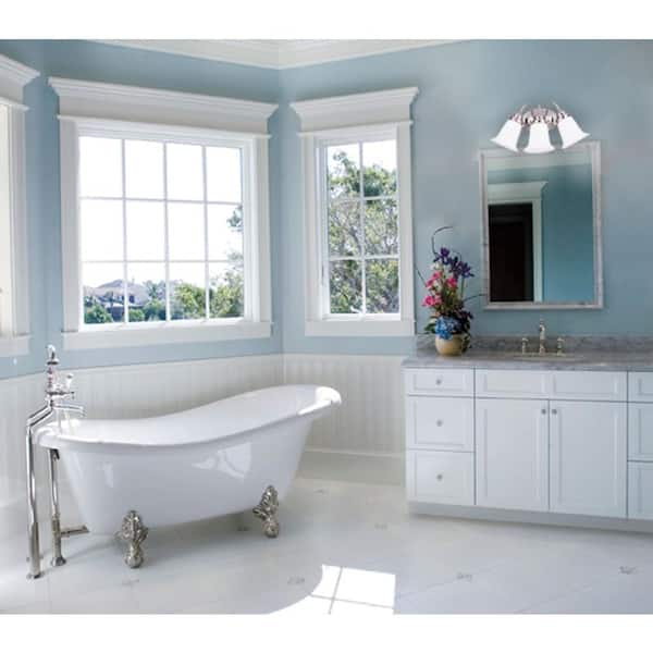 Westinghouse 3-Light Brushed Nickel Interior Wall Fixture