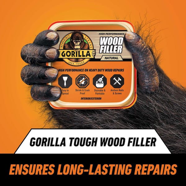 8 oz. Natural Wood Filler Tub (4-Pack)
