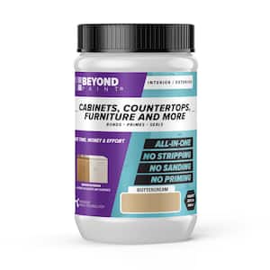 1 qt. Buttercream Cabinets, Countertops, Furniture and More Multi-Surface All-in-One Interior/Exterior Refinishing Paint