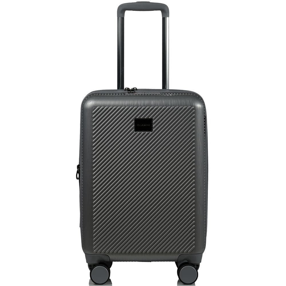 CHAMPS ICONIC II 20 in. Silver Hardside Luggage Carry-on (1 bag
