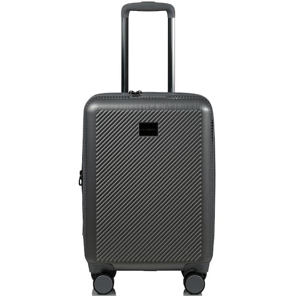 ICONIC II 20 in. Silver Hardside Luggage Carry-on (1 bag) with Spinner Wheels