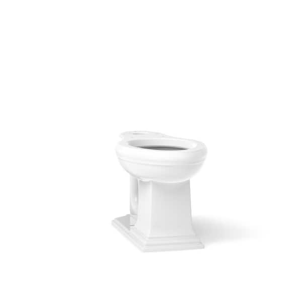 Memoirs Comfort Height Elongated Toilet Bowl Only in White