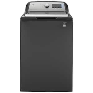 5.2 cu. ft. High-Efficiency Smart Diamond Gray Top Load Washer with Smart Dispense and Sanitize with Oxi, ENERGY STAR
