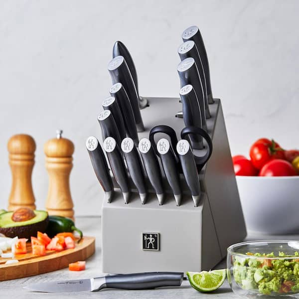 Henckels Graphite Stainless Steel 18-Piece Knife Block Set 1011033