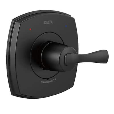 Delta Stryke Non-Diverter Tub Spout in Matte Black-RP93377BL - The Home ...