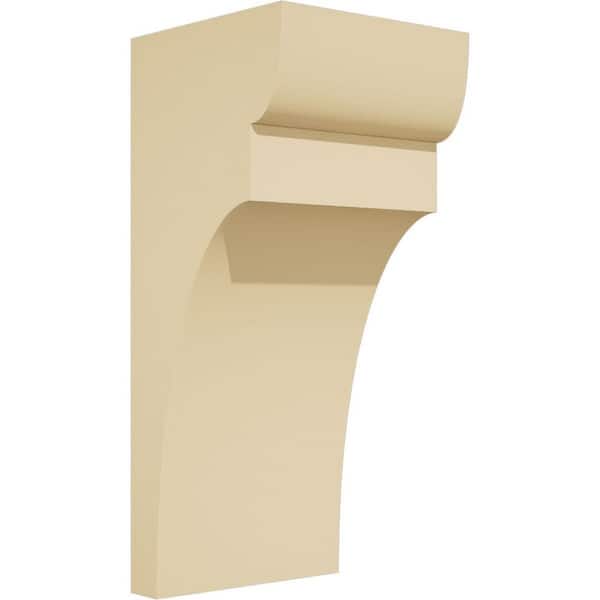 Ekena Millwork Yorktown 6 in. x 14 in. x 6 in. Polyurethane Corbel