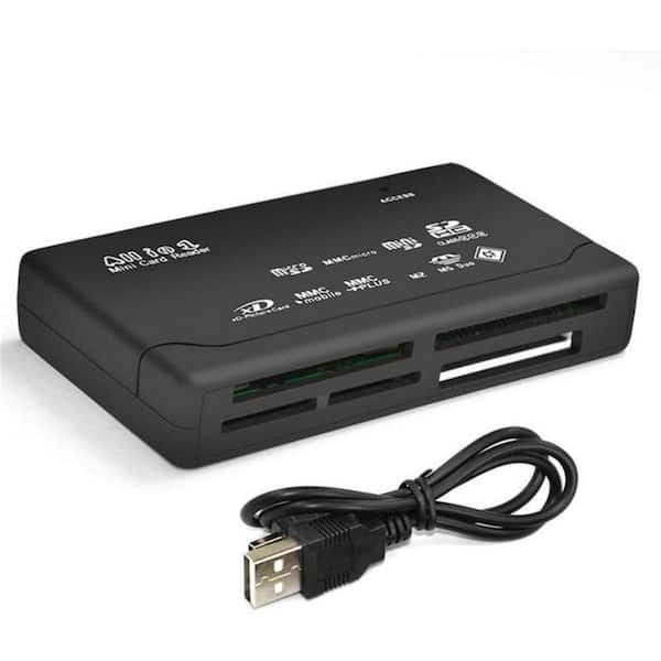 SANOXY USB 2.0 All-In-1 CF xD SD MS SDHC Memory Card Reader
