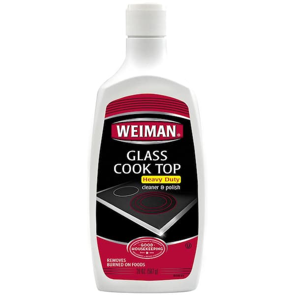 Weiman Cooktop Cleaner Kit - Cook Top Cleaner And Polish, 20 Ounce