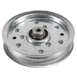 Flat Idler Pulley for MTD, Cub Cadet, Troy-Bilt Mowers Replaces OEM #'s 956-04129, 753-08171, 756-04129