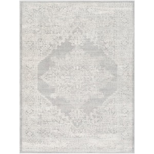 Saray Light Gray 6 ft. 7 in. x 9 ft. Area Rug
