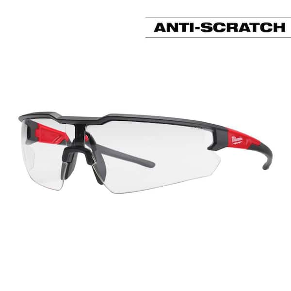 Milwaukee Clear Safety Glasses Anti-Scratch Lenses 48-73-2010