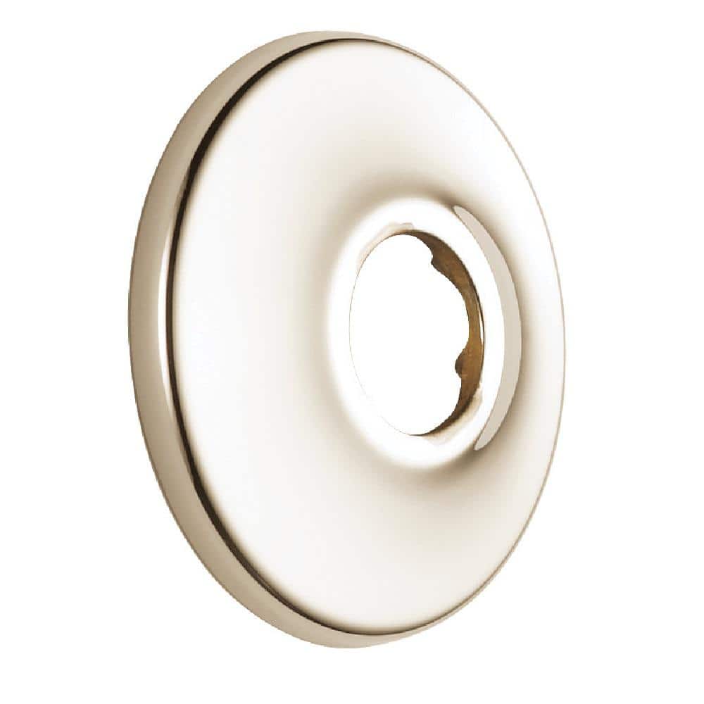 2.5 in. Brass Shower Arm Flange in Lumicoat Polished Nickel price history on PriceWatchPro