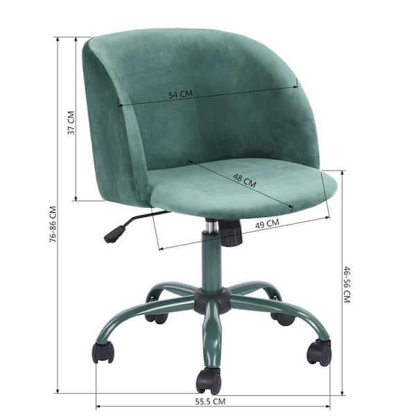 desk chair aqua