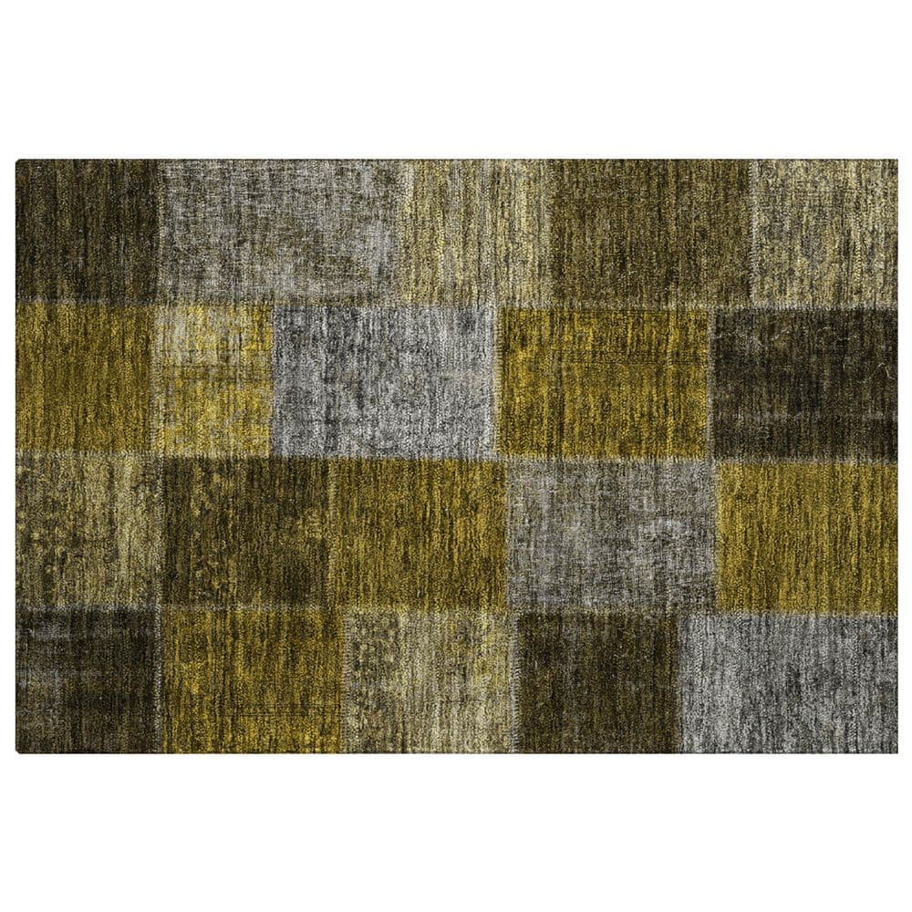 Dream Shag Premium Machine Washable Abstract ADS663 Mocha 3 ft. x 4 ft. Area Rug price history on PriceWatchPro