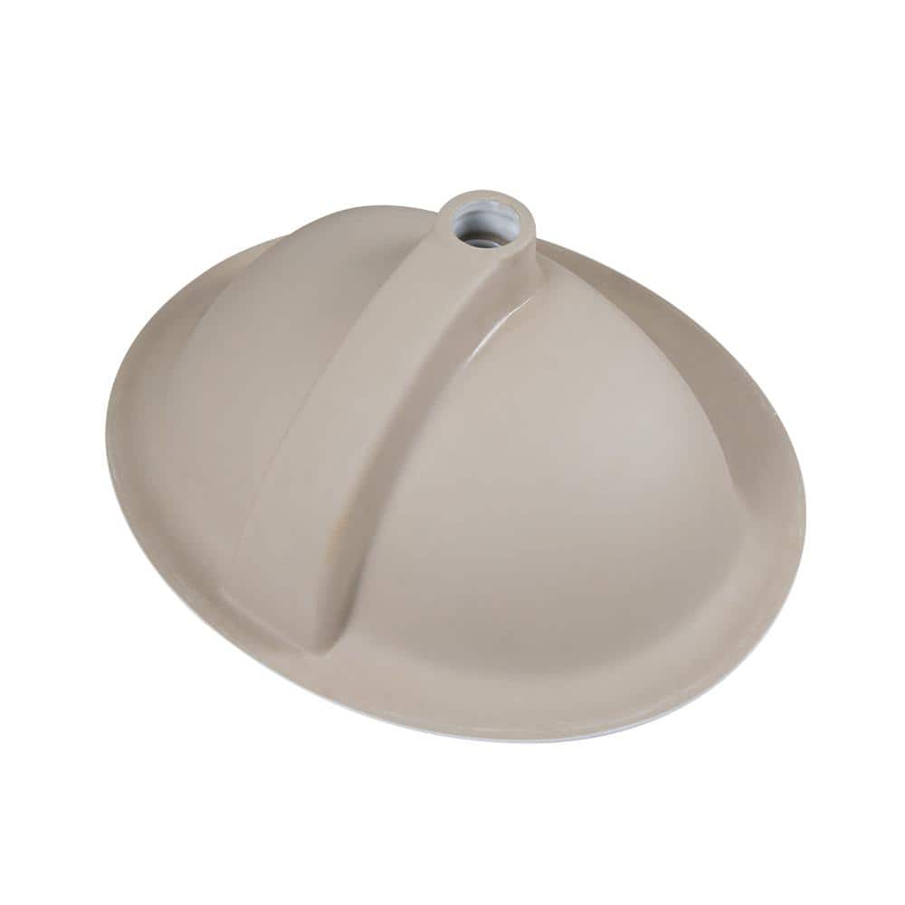 20'' x 17'' White Oval Ceramic Drop-in Bathroom Sink with Overflow